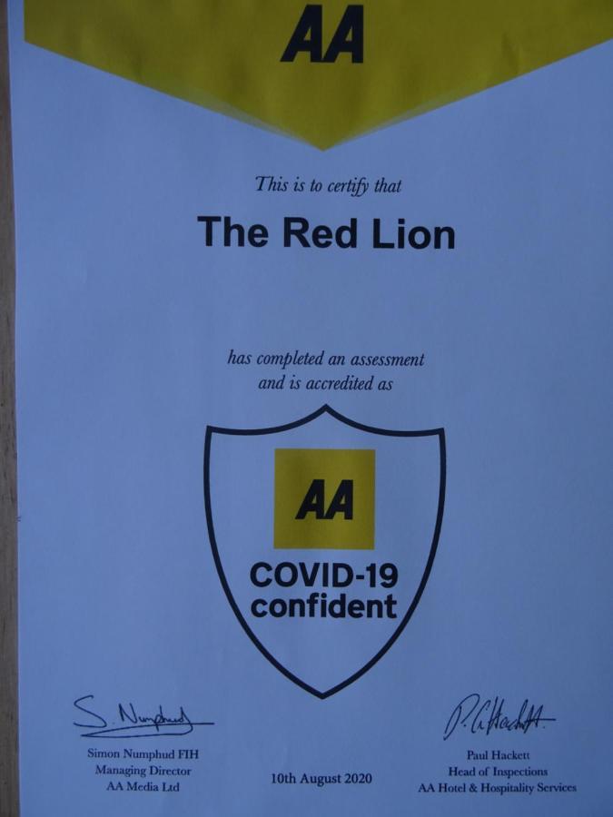 The Red Lion Hawkshaw Hotell Bury  Exteriör bild